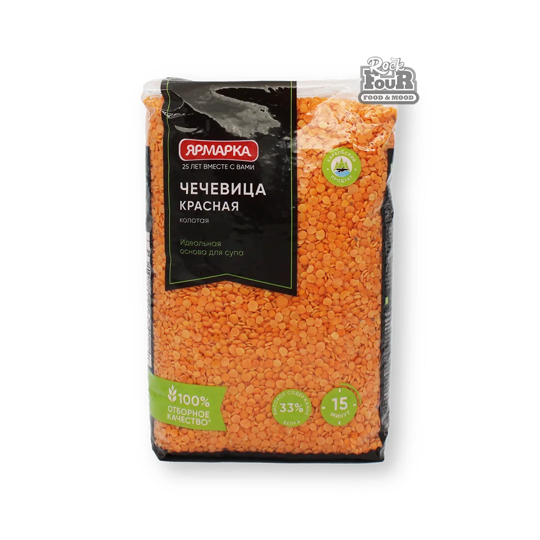 Red lentils "Yarmarka" split 700g